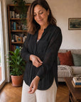 Blusa Jacquard Floreale
