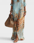 Arianna | Abito Camicia Maxi a Stampa