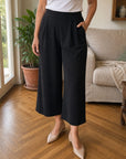 Pantaloni Culotte Palazzo