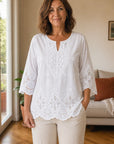 Eleonora | Blusa Ricamata Raffinata