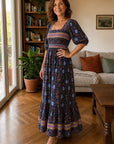 Ginevra | Abito Maxi Floreale