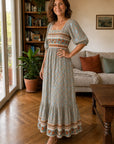 Ginevra | Abito Maxi Floreale