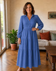 Abito Elegante a Balze