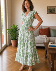 Bianca | Abito Maxi Floreale