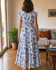 Bianca | Abito Maxi Floreale