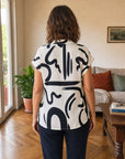 Chiara | Blusa Fluida a Stampa