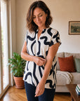 Chiara | Blusa Fluida a Stampa