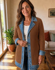Alessia | Giacca Lunga in Maglia