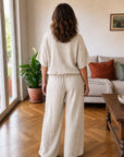 Matilde | Completo Ricamato in Lino