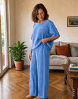 Matilde | Completo Ricamato in Lino