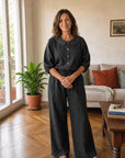 Serena | Completo Palazzo con Colletto