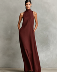 Chiara | Abito Maxi Collo Alto