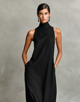 Chiara | Abito Maxi Collo Alto