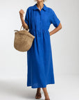 Aurora | Abito Maxi Fluido con Tasche