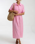 Aurora | Abito Maxi Fluido con Tasche