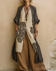 Valentina | Completo Bohemien Lungo Ricamato