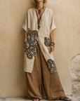 Valentina | Completo Bohemien Lungo Ricamato