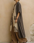Valentina | Completo Bohemien Lungo Ricamato