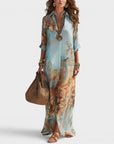 Arianna | Abito Camicia Maxi a Stampa