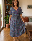 Elena | Abito Floreale Midi