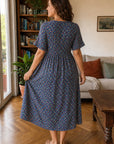 Elena | Abito Floreale Midi