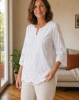 Eleonora | Blusa Ricamata Raffinata