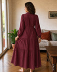 Abito Elegante a Balze