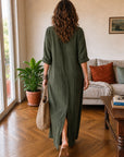 Livia | Abito Maxi Chemisier