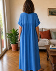 Alessia | Abito Maxi in Mussola