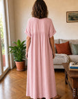 Alessia | Abito Maxi in Mussola