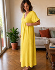 Alessia | Abito Maxi in Mussola