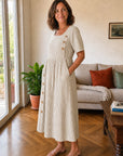 Stella | Abito Midi a Righe
