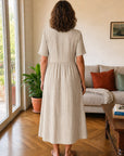 Stella | Abito Midi a Righe