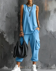 Valentina | Completo Casual Morbido con Tasche