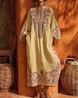 Viola | Abito Maxi Floreale