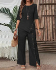 Camilla | Completo Asimmetrico con Bottoni